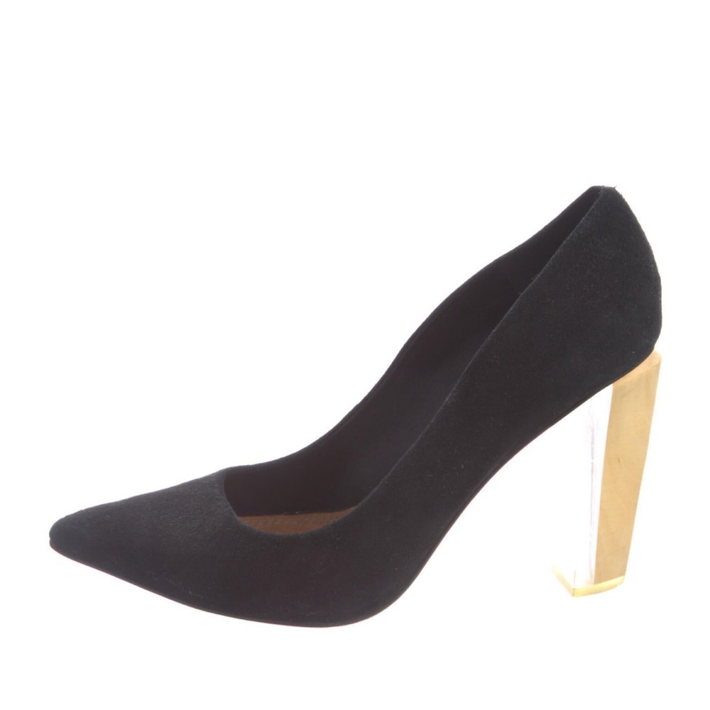 Tory Burch Elegant Black Suede  Women's pumps